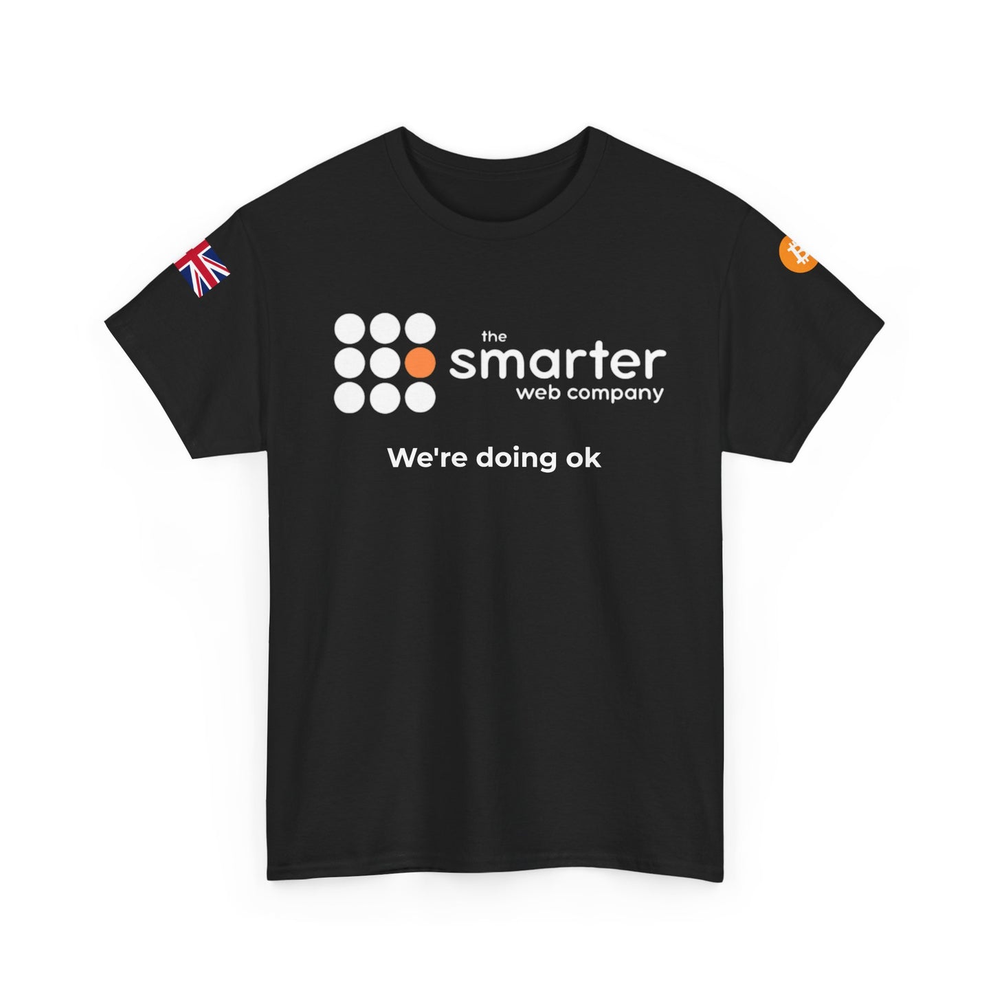 Smarter Web Company 'We're doing ok' Heavy Cotton Tee
