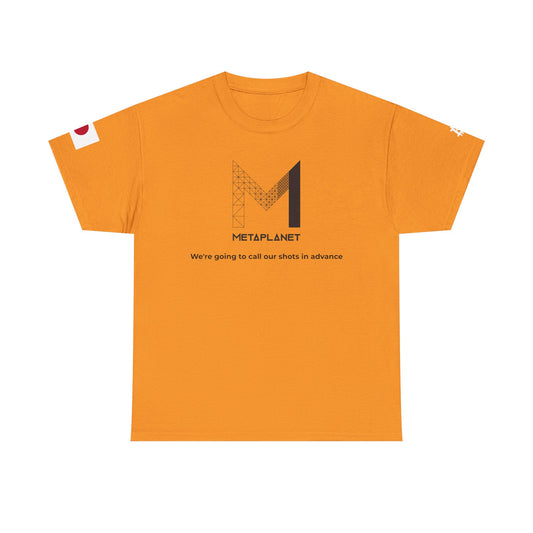 Metaplanet 'Call Our Shots' Heavy Cotton Tee